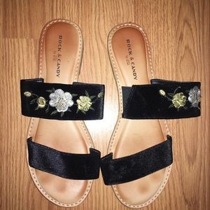 Floral sandals